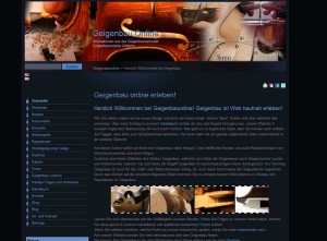 Screen von Geigenbauonline